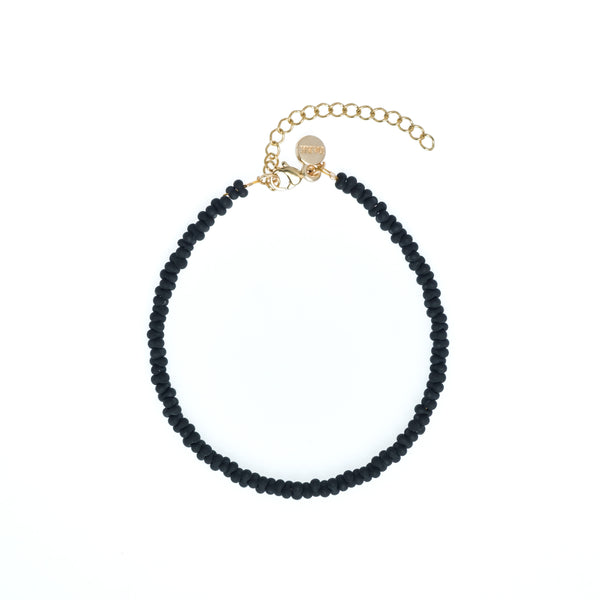 PEANUT BRACELET MATTE BLACK