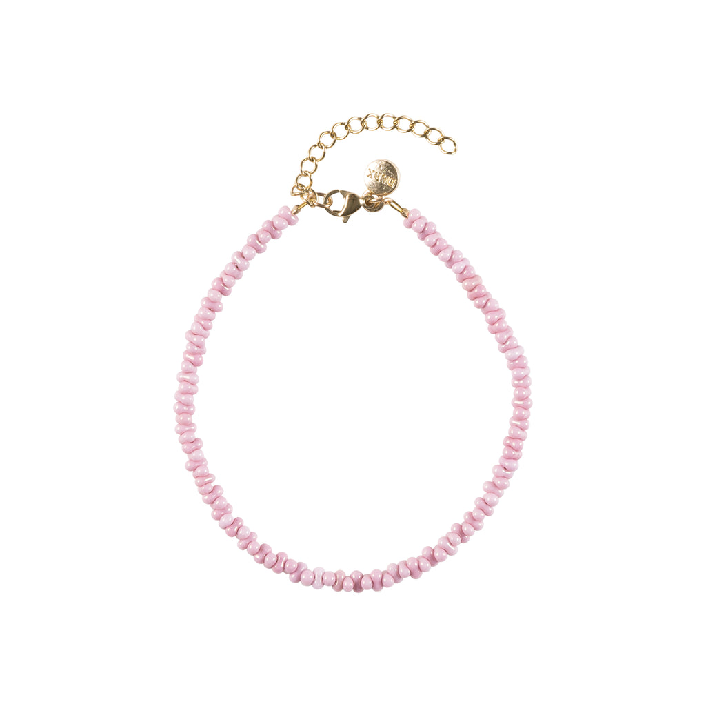 PEANUT BRACELET PALE PINK PEANUT BRACELET PALE PINK