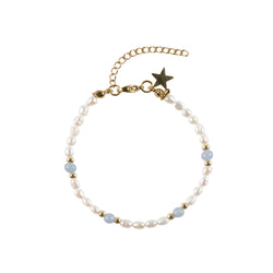 PEARL BRACELET 501 BLUE