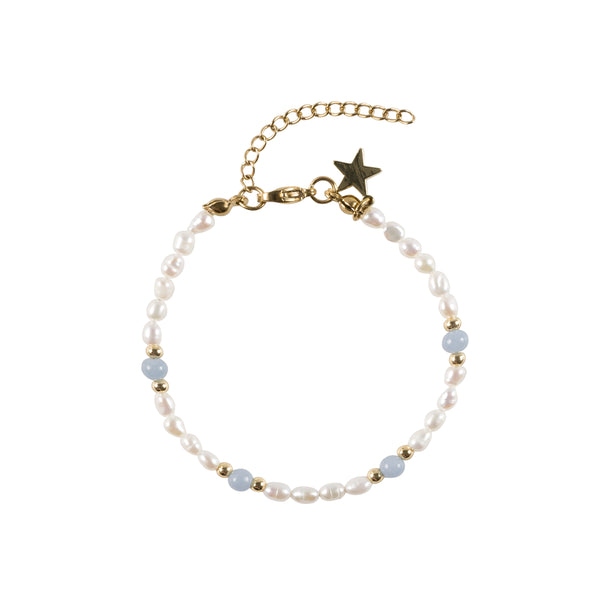 PEARL BRACELET 501 BLUE