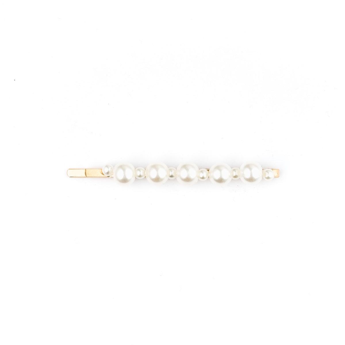 PEARL DROP PIN WHITE