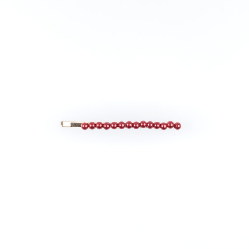 PEARL PIN OX RED