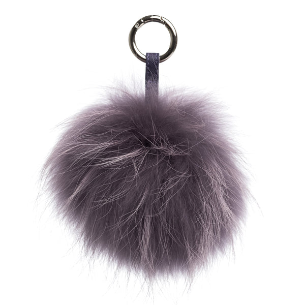 POM POM RACCOON DUSTY PURPLE