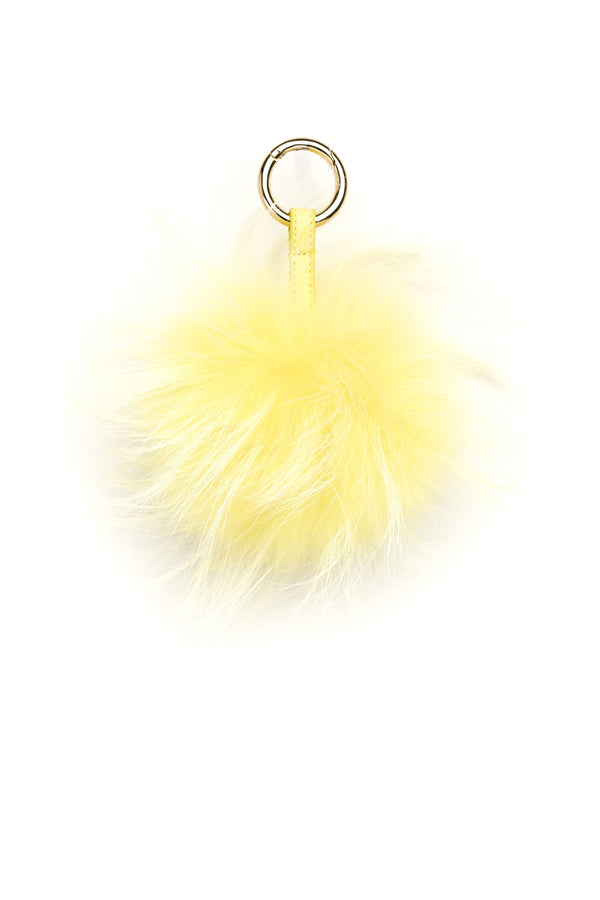 POM POM RACCOON SUMMER YELLOW