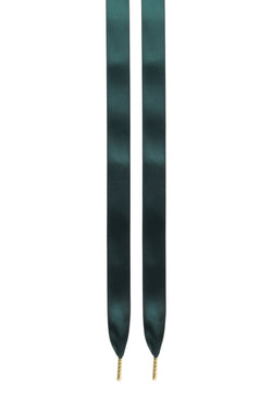 SILK SHOE LACES MALLARD GREEN