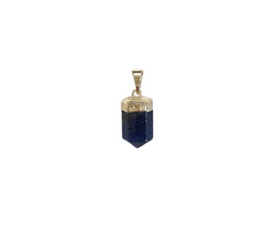 BLUE SODALITT CRYSTAL CHARM