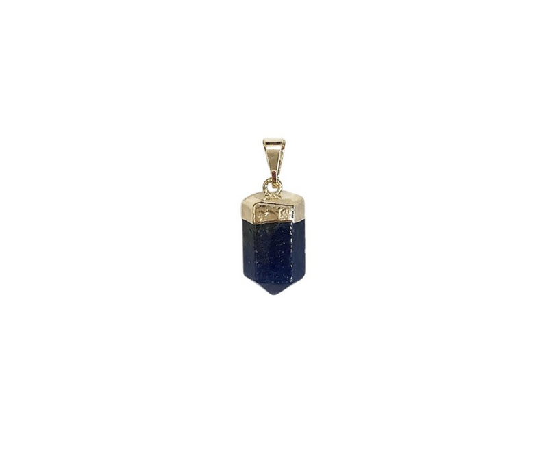 BLUE SODALITT CRYSTAL CHARM