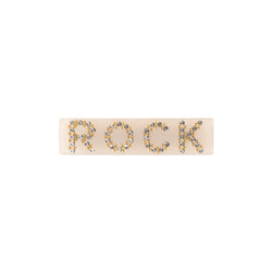 ROCK HAIR CLIP SMALL SAND