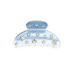 STAR STUD HAIR CLAW LARGE 501 BLUE