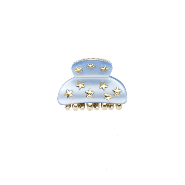 STAR STUD HAIR CLAW SMALL 501 BLUE