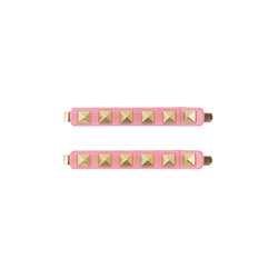 STUD BOBBY PINS 2 PK PALE PINK