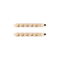 STUD BOBBY PINS 2 PK PALE ROSE