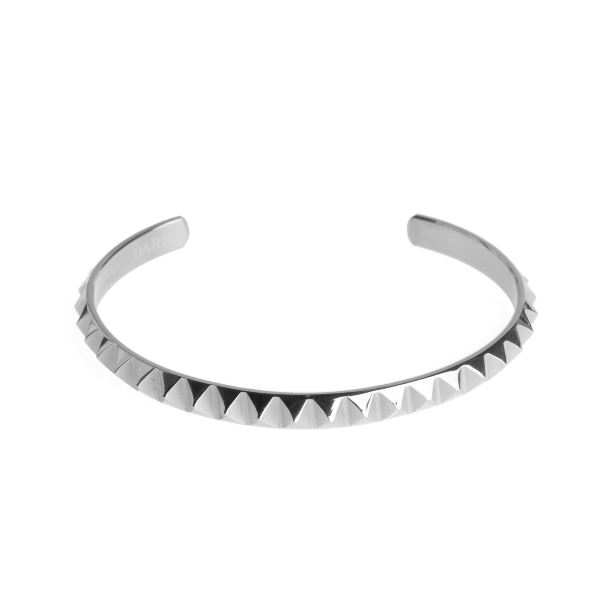 STUD CUFF EXTRA THIN SILVER STUD CUFF EXTRA THIN SILVER