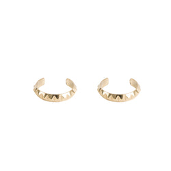 STUD EAR CUFFS GOLD