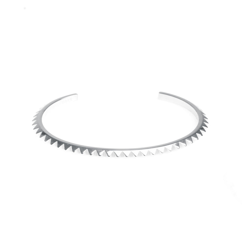 STUD CUFF EXTRA THIN SILVER