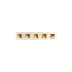 STUD HAIR CLIP SMALL SAND