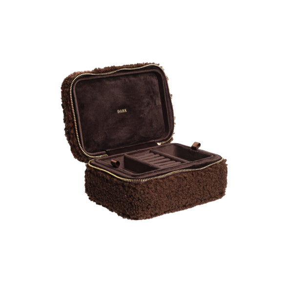 TEDDY JEWELLERY BOX CHOCOLATE BROWN