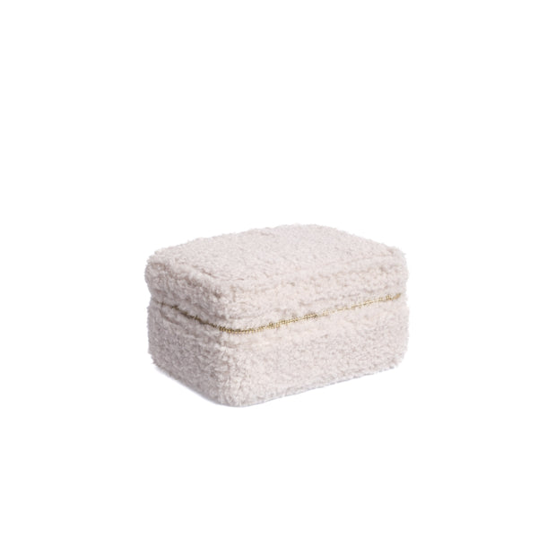 TEDDY JEWELLERY BOX LIGHT GREY