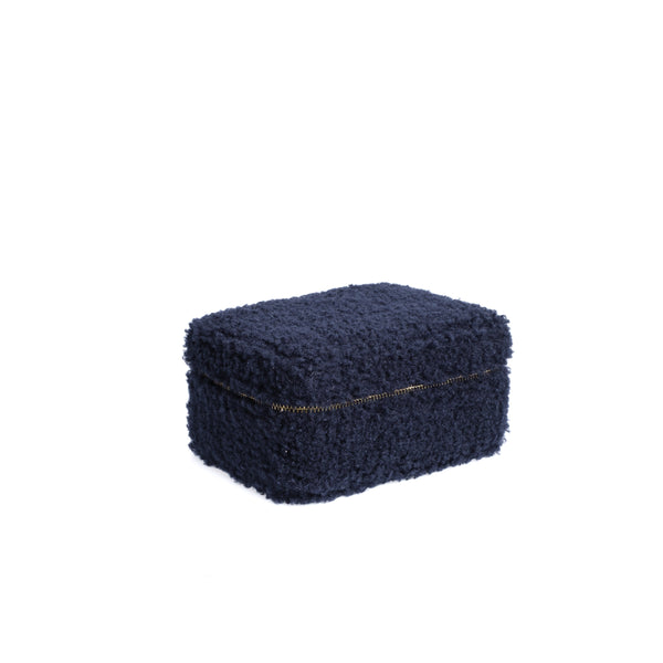 TEDDY JEWELLERY BOX NAVY BLUE