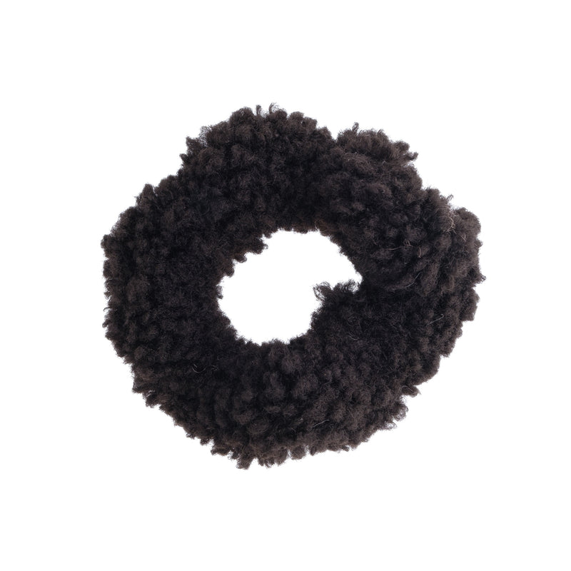 TEDDY MINI SCRUNCHIE BLACK