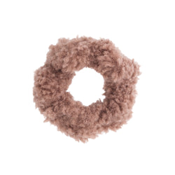 TEDDY MINI SCRUNCHIE WARM TAUPE