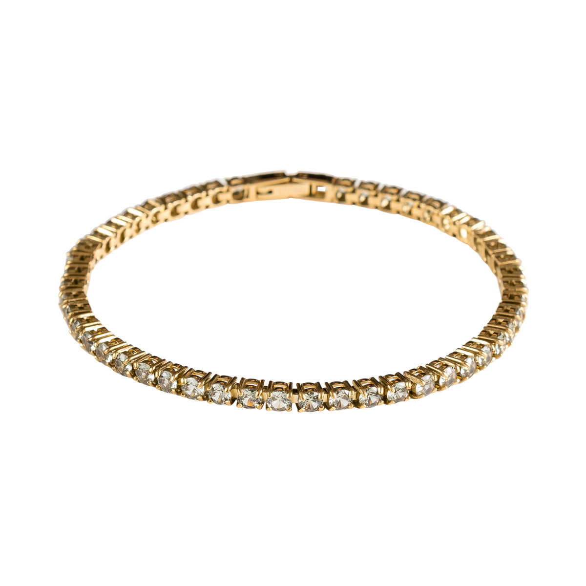 TENNIS BRACELET 3 MM ARMY