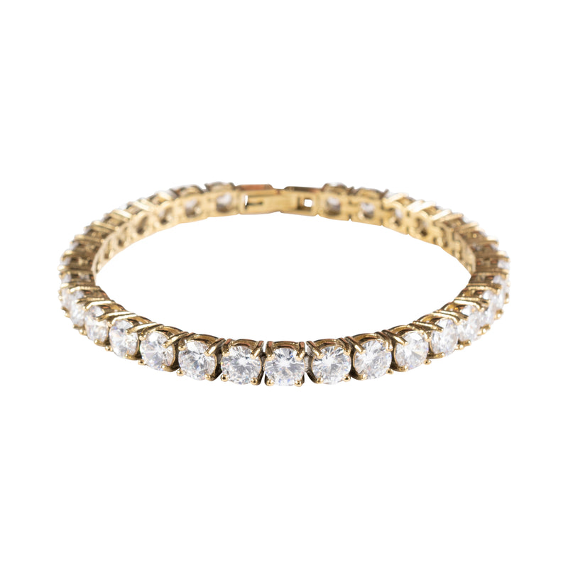 TENNIS BRACELET 5 MM GOLD