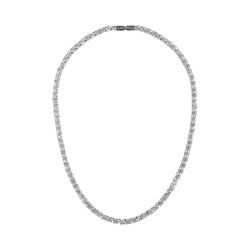 TENNIS NECKLACE 4 MM SILVER