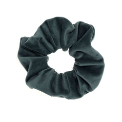 VELVET SCRUNCHIE TEAL
