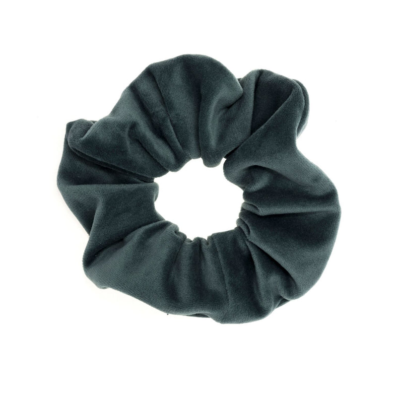 VELVET SCRUNCHIE TEAL