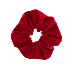 VELVET SCRUNCHIE RED