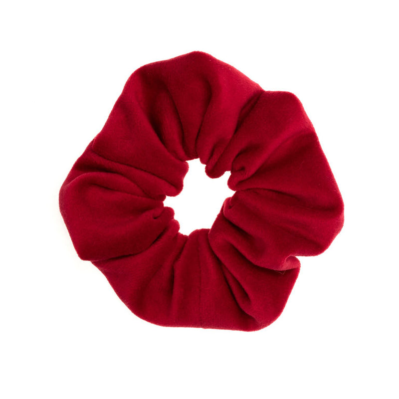 VELVET SCRUNCHIE RED