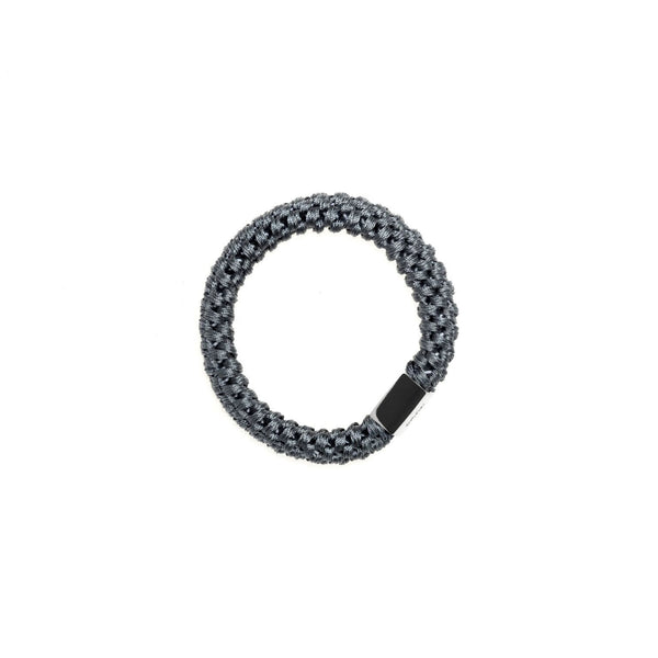 FAT HAIR TIE INFINITY BLUE W/SILVER