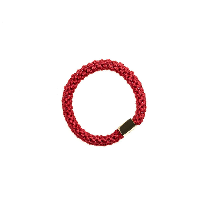 FAT HAIR TIE RED