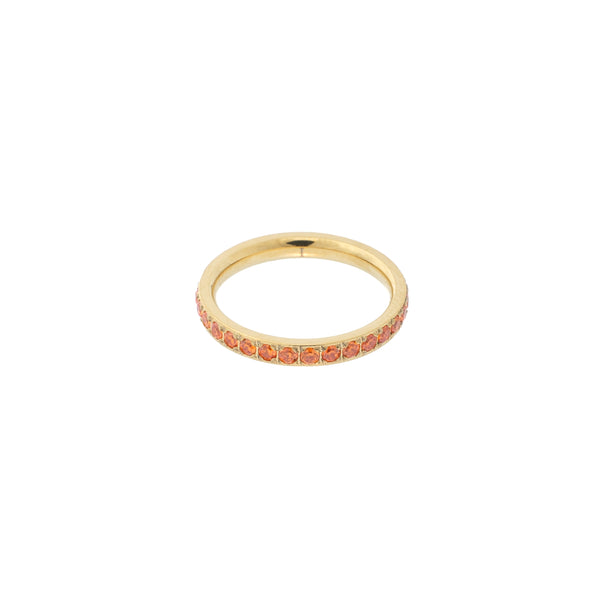 CRYSTAL RING ORANGE