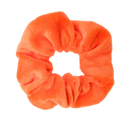 VELVET SCRUNCHIE ORANGE