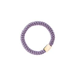 FAT HAIR TIE DARK LAVENDEL