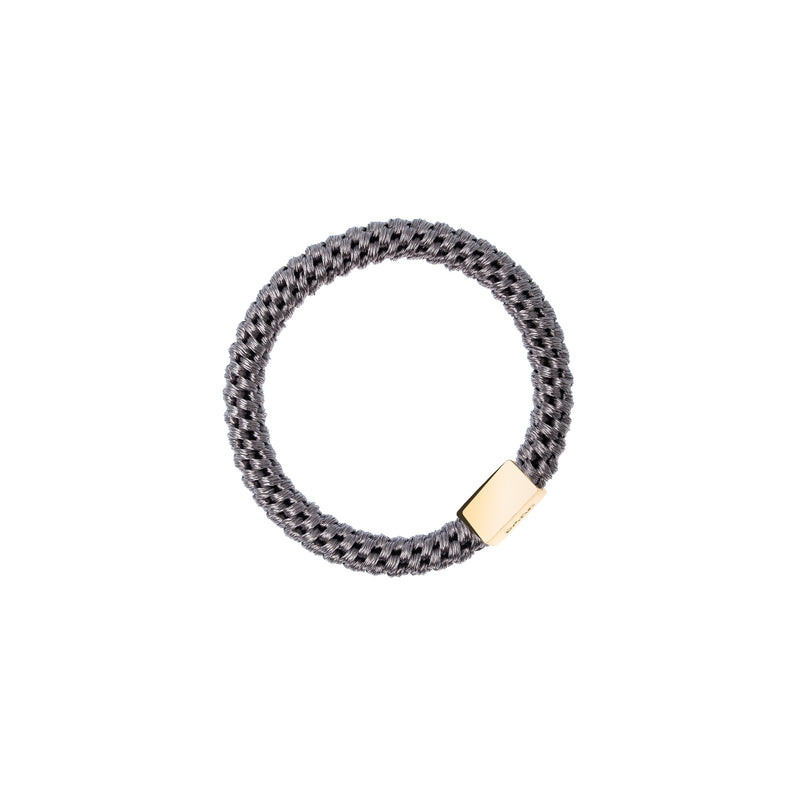 FAT HAIR TIE DARK TAUPE