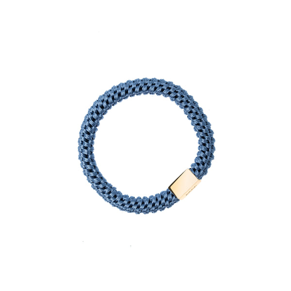FAT HAIR TIE BLUE