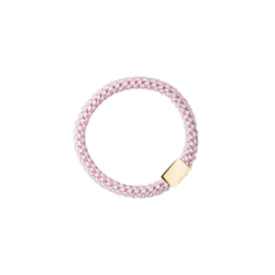 FAT HAIR TIE ROSE QUARTZ