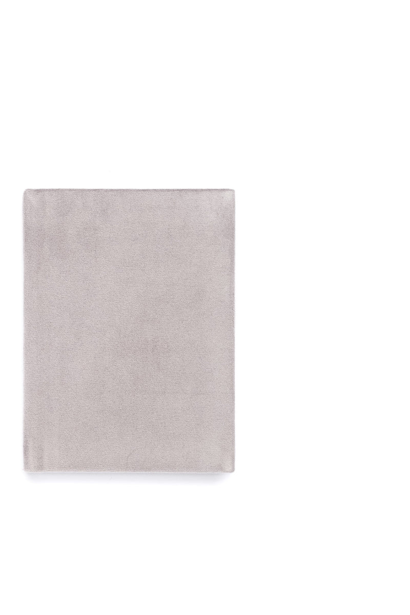 VELVET NOTEBOOK A6 ELEPHANT GREY