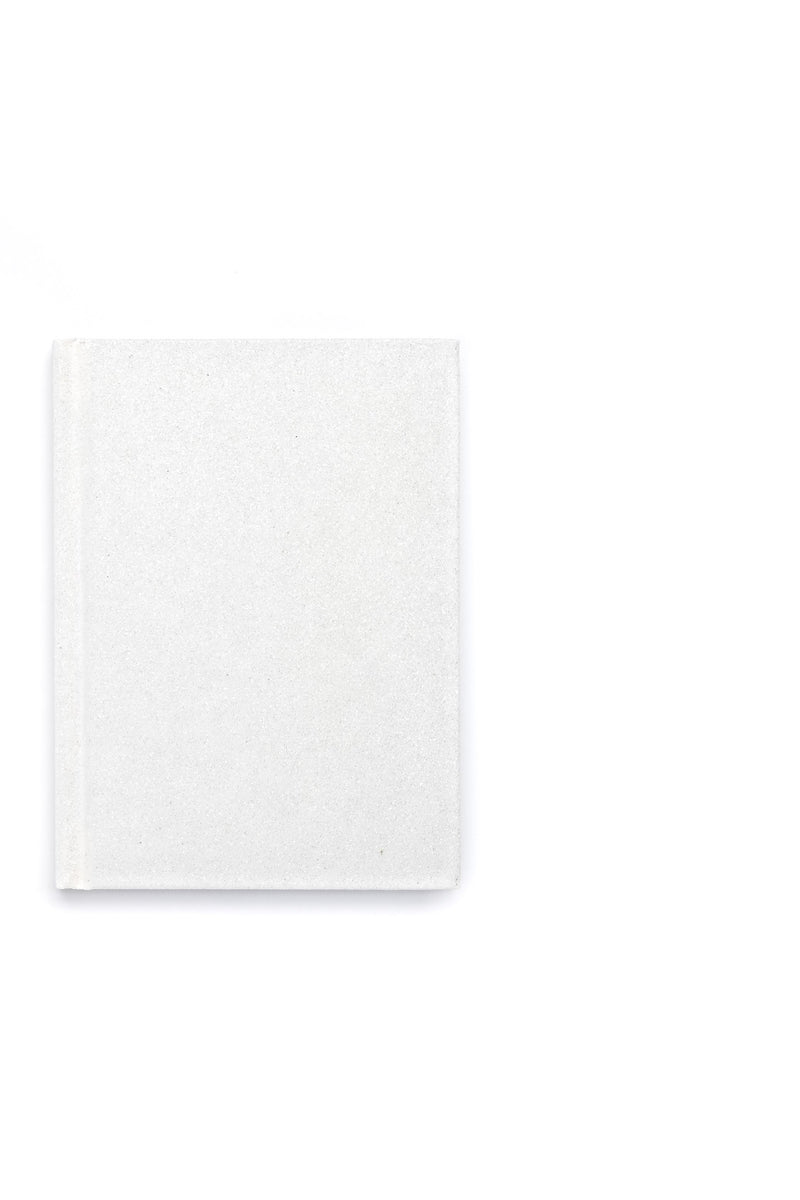 GLITTER NOTEBOOK A6 WHITE