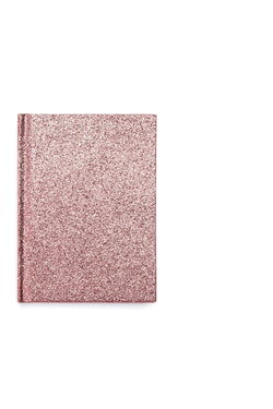 GLITTER NOTEBOOK A6 CANDY PINK