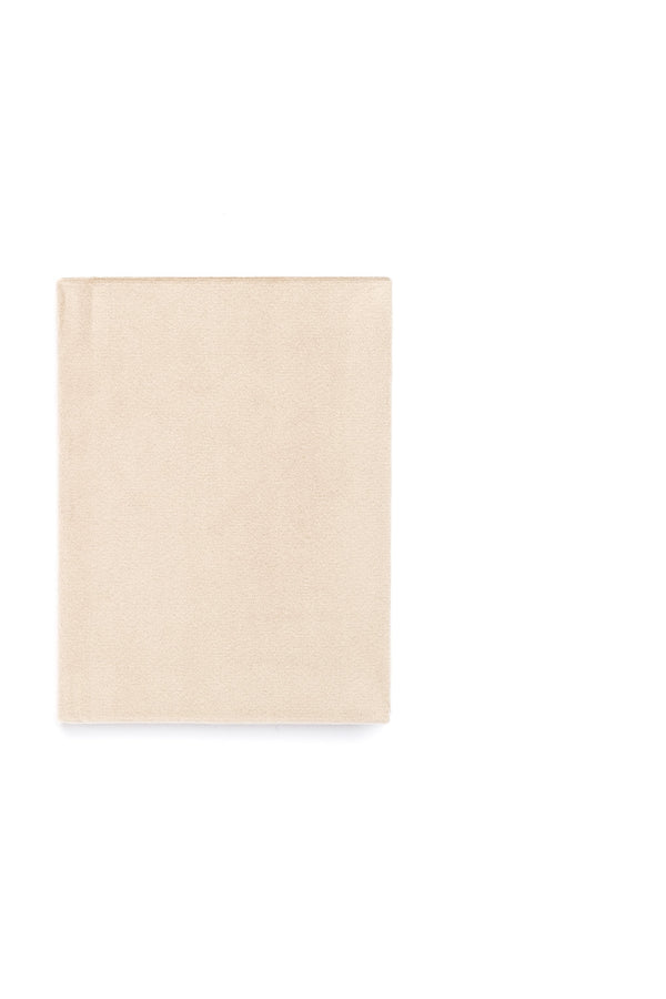 VELVET NOTEBOOK A6 SAND