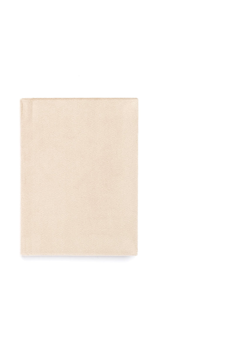 VELVET NOTEBOOK A6 SAND