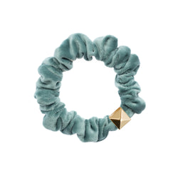 VELVET MINI SCRUNCHIE OCEAN