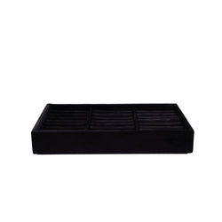 VELVET RING TRAY BLACK