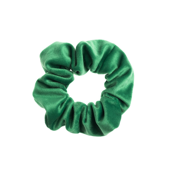 VELVET SCRUNCHIE GREEN