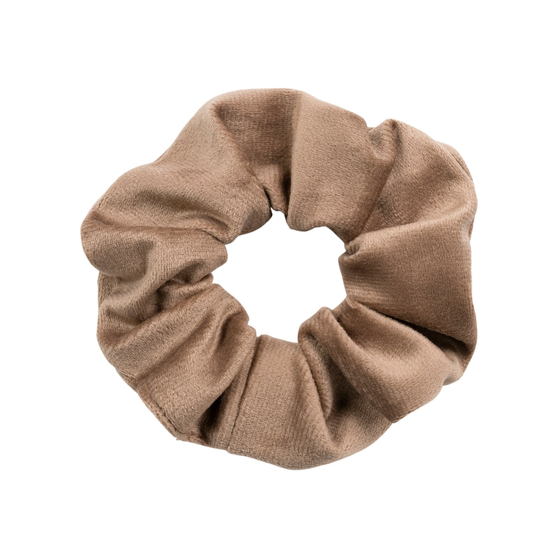 VELVET SCRUNCHIE LATTE