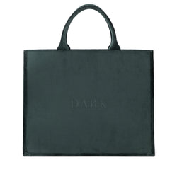VELVET TOTE BAG PINE